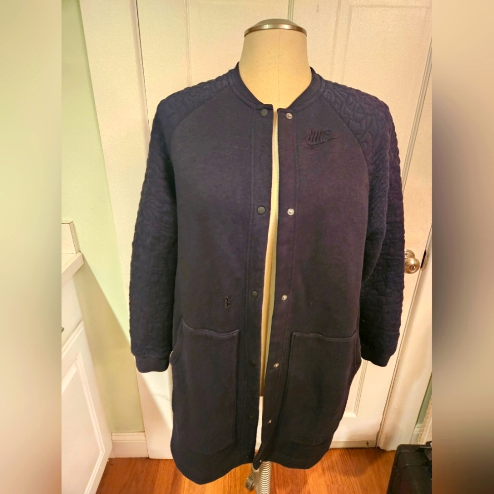 Vintage NIKE xl longline jacket Soft!